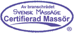 FRISKTLIV-massage i Kista/Stockholm r certifierad massr av Branschrdet Svensk Massage